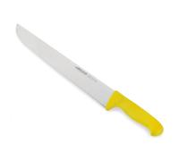 Arcos Cuchillo Pescadero Hoja Serrada Acero Inoxidable Nitrum 350 mm - Mayor Durabilidad y Corte Preciso - Mango Polipropileno Amarillo - Serie 2900