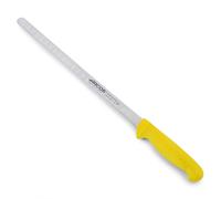Arcos Cuchillo pescadoole Knife / Fish Knife Acero Inoxidable Nitrum y Hoja 300 mm. Diseñado manipular y preparar pescado. Mango ergonómico polipropileno. Serie 2900. Color amarillo.