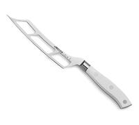 Arcos Cuchillo queso forjado Acero Inoxidable Nitrum y Hoja 145 mm. Mango ergonómico polioximetileno POM. Serie Riviera Blanc. Color blanco.