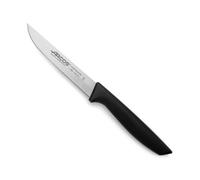 Arcos Cuchillo Verduras Acero Inoxidable. Cuchillo Profesional Verduras para pelar Frutas y Verduras. Mango ergonómico polioximetileno y Hoja 110 mm. Serie Niza. Color Negro.