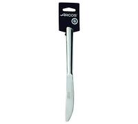 Arcos Cuchillos de Mesa de Acero Inoxidable 18/10, Monoblock de una Pieza, Hoja 220 mm, Juego de 3 Piezas para Cocina, Serie Toscana