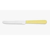 Arcos Cuchillos de Mesa - Cuchillo de Mesa - Hoja de Acero Inoxidable Nitrum 110 mm - Mango de Polipropileno - Color Crema