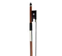 Arcos De Violín De Madera Accesorios Redondos Octogonales Para Arco De Violín Crin Negro(1/4)