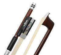 Arcos De Violín Para Principiantes Arco De Violín Sándalo Verde Cola Caballo Tallada Línea Plus Reposamanos Piel Oveja Plateada