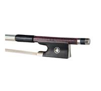 Arcos De Violín Para Principiantes Serie De Arco Violín Fibra Carbono Tubo Duradero Cola Ébano Crin(5)