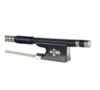 Arcos De Violín Para Principiantes Serie De Arco Violín Fibra Carbono Tubo Duradero Cola Ébano Crin(6)