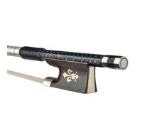 Arcos De Violín Para Principiantes Serie De Arco Violín Fibra Carbono Tubo Duradero Cola Ébano Crin(3)