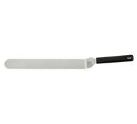 Arcos Gadgets Profesionales - Espátula de Cocina - Acero Inoxidable 250 mm - Mango de Polipropileno Color Negro