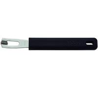 ARCOS Gadgets Pelador de Naranjas Acero Inoxidable Negro 40 mm | Utensilio de cocina eficiente y duradero en acero inoxidable con mango de polipropileno negro.