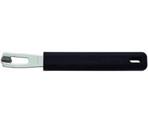 ARCOS Gadgets Pelador de Naranjas Acero Inoxidable Negro 40 mm | Utensilio de cocina eficiente y duradero en acero inoxidable con mango de polipropileno negro.