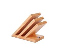 ARCOS Juego bloques Cuchillos universales - Serie Tacos en rojo vibrante: el compañero perfecto para todas tus necesidades corte en la cocina