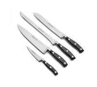 Arcos juego cocina 4 piezas. serie riviera + tijeras con soporte de madera de haya