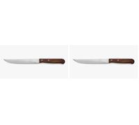 Arcos Latina Cuchillo de Cocina Acero Mango Madera 155 mm (Paquete de 2)