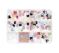 Arcos Mariposa Corazón Uñas Arte Encantos Diseños Uñas Suministrar Resina Para Decoraciones De Arte De Manicura Arcos Hechizo De Uñas