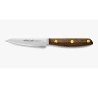 Arcos Cuchillo pelador Serie Nordika Hoja 100 mm Acero inoxidable Mango Ovengkol FSC Marrón