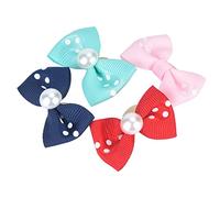 Arcos para el Cabello de Perro, Arcos de Cachorro para Mascotas Accesorios para el Cabello para Peluche de Peluche con Banda Elástica 20pcs Cabello de Perro Accesorios para Perros Niña para Gato de