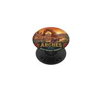 Arcos Parque Nacional Utah Atardecer Red Rock Paisaje PopSockets PopGrip Adhesivo