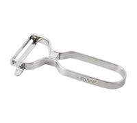 ARCOS Pelador Profesional 130mm en Acero Inoxidable Cromado para Pelar Frutas y Verduras. Utensilio de Cocina para Cortes Finos. Gadget Chef con Diseño Ergonómico. Color Plata