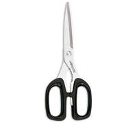 ARCOS Prochef Tijeras de Cocina Acero Inoxidable Negro 200 mm | Robustas tijeras de acero inoxidable. Mango de polipropileno para cortar carnes y verduras.