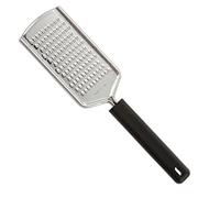 Arcos Rallador de Limón - Rallador de Queso - Rallador Zester - Rallador de Cocina - Acero Inoxidable 130 mm - Mango de Polipropileno Color Negro - Arcos Gadgest Profesionales