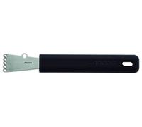 ARCOS Rallador de Limones Acero Inoxidable 40 mm | Mango ergonómico. Herramienta versátil para rallar cítricos y otros alimentos. Color negro.