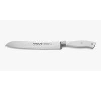 Arcos Cuchillo de pan Nitrum 200 mm hoja acero inoxidable Serie Riviera Blanc blanco