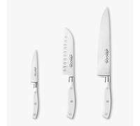Arcos Riviera Blanc Juego 3 Cuchillos Forjados POM Blanco