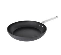 Arcos Sartén antiadherente Serie Samoa 24 cm - Aluminio forjado, Mango inox efecto frío, Negro