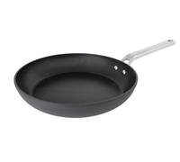 Arcos Serie Samoa | Sarten Antiadherente 22 cm | Aluminio Forjado | Full Induction | Mango Acero Inoxidable Efecto Frio | Sistema ahorro energético | Apta lavavajillas | Color Negro