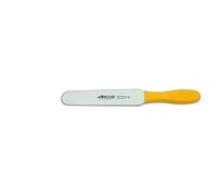 Arcos Serie 2900 - Caja 6 uds Espátula - Hoja de Acero Inoxidable Nitrum de 200 mm - Mango inyectado en Polipropileno Color Amarillo (6 UDS)