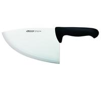 Arcos Serie 2900, Chuletera, Hoja de Acero Inoxidable Nitrum de 220 mm, Mango inyectado en Polipropileno Color Negro