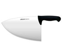 Arcos Serie 2900 - Chuletera - Hoja de Acero Inoxidable NITRUM de 280 mm - Mango inyectado en Polipropileno Color negro