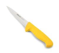 Arcos Serie 2900 - Cuchillo Carnicero - Hoja de Acero Inoxidable NITRUM de 150 mm - Mango inyectado en Polipropileno Color amarillo