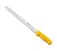 Arcos Serie 2900 - Cuchillo Fiambre Flexible - Hoja de Acero Inoxidable NITRUM de 400 mm - Mango inyectado en Polipropileno Color amarillo