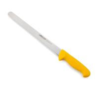 Arcos Serie 2900 - Cuchillo Pastelero Flexible - Hoja Serrada de Acero Inoxidable NITRUM de 300 mm - Mango inyectado en Polipropileno Color amarillo