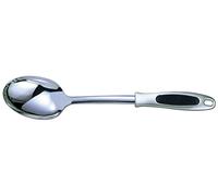 Arcos Serie Accesorios - Cucharón de Servir - Cucharón de Acero Inoxidable 18/10 de 330 mm de Longitud - Mango de aleación de Zinc Plata y Negro