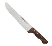 Arcos Serie Atlantico - Cuchillo Carnicero - Hoja de Acero Inoxidable de 250 mm - Mango de Madera Palisandro Color marrón