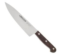 Arcos Serie Atlantico - Cuchillo Cocinero - Hoja de Acero Inoxidable de 175 mm - Mango de Madera Palisandro Color marrón