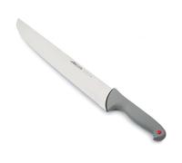 Arcos Serie Colour Prof - Cuchillo Pescadero - Hoja Serrada de Acero Inoxidable NITRUM de 350 mm - Mango de Polipropileno recubierto de Elastómero Color gris