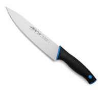 Arcos Serie Dúo - Cuchillo Cocinero - Hoja de 200 mm - Mango Color Negro Azul