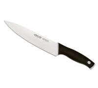 Arcos Serie Dúo - Cuchillo Cocinero - Hoja de 200 mm - Mango Color Negro Blanco
