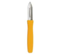 Arcos Serie Gadgets - Cuchillo Mondador Pelapatatas - Hoja de Acero Inoxidable de 60 mm - Mango de Polipropileno Color naranja