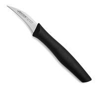 Arcos Serie Nova - Cuchillo Mondador - Hoja de Acero Inoxidable de 60 mm - Mango de Polipropileno Color Negro