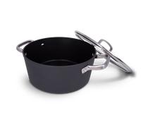 Arcos Cacerola Antiadherente 16 cm 1.5 L - Full Induction para Todo Tipo de Cocinas, Asas Acero Inoxidable Efecto Frío, Apta Lavavajillas, Ahorro Energético, Serie Samoa