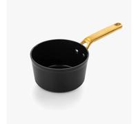 Arcos Serie Samoa Iconic | Cazo Antiadherente Cerámico 16 cm y 1,5 L | Aluminio Forjado | Apta cualquier cocina | Mango Acero Inoxidable | Color Negro | LIBRE DE (PFOA/PTFE/PFOS)