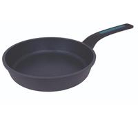 Arcos Serie Thera | Sarten Antiadherente 22 cm | Aluminio Fundido | Apta cualquier cocina | Mango Ergonómico Plástico y Silicona | Sistema ahorro energético | Apta lavavajillas | Color Negro y Azul