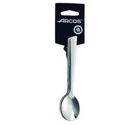 Arcos Serie Toscana - Juego de Cucharas para Café (6 cucharas) - Monoblock de una pieza en Acero Inoxidable 18/10 y 140 mm - Color Plata