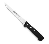 Arcos Serie Universal - Cuchillo Deshuesador - Hoja de Acero Inoxidable NITRUM 160 mm - Mango de Polioximetileno (POM) Color Negro