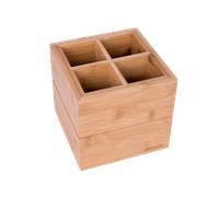 Arcos soporte utensilios de cocina de bambú 150 x 160 x 160 mm
