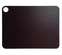 ARCOS Tabla de Cortar con Agujero para Colgar, Superficie Lisa para Picar Alimentos en Fibra de Celulosa y Resina, Utensilio de Corte Profesionals, Tabla de Servir, Color Marrón, 42.7 x 32.7 cm